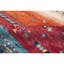 Hand Knotted Wool Southwestern Area Rug in Dark Gray/Red/Blue/Yellow