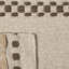 Tapis beige / crème / taupe en laine tissé à plat à la main-16765926