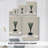 Vintage Sketch XV -Gallery Wrapped Cavas