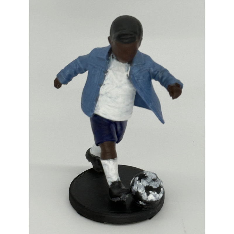 Wilfredo Soccer Player Boy Figurine