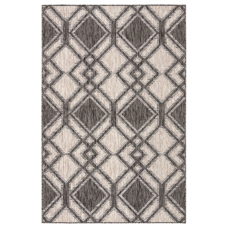 Samba Geometric Indoor / Outdoor Rug, Rectangle 2' x 3'7"