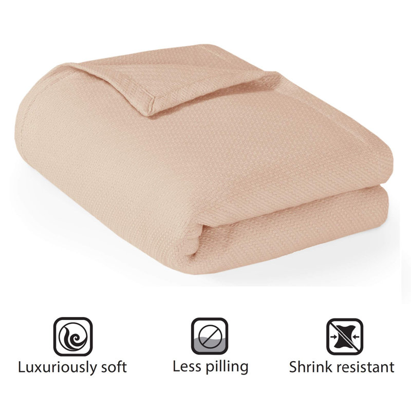 Couverture en duvet synthétique Coleman Heiq Smart, Très grand, Rosé