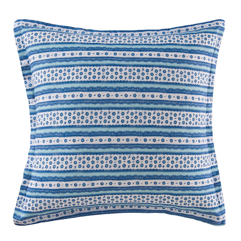 Hampstead Striped Cotton Pillow Cover