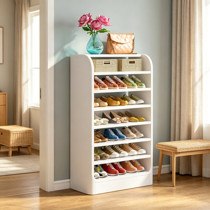 47.24" 8-Tier Shoe Storage Cabinet