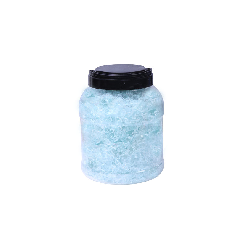 Verre réfléchissant pour foyer Athanassios, Bleu turquoise