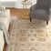 Tapis gris clair / beige en laine touffeté à la main Cranmore