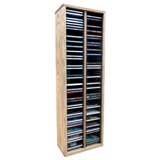 Kamui Solid Wood H Wall Mounted Media Storage
