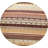 One-of-a-Kind 7'9" X 8'2" New Age Oval Wool Area Rug in