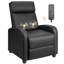 Fauteuil de massage en simili cuir avec fonction de massage-822172676
