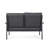 Leslee 4 - Person Patio Conversation Set with Cushions-1803552438