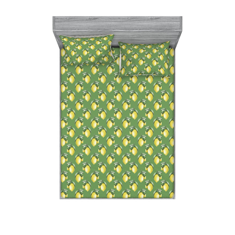Microfiber Floral Sheet Set