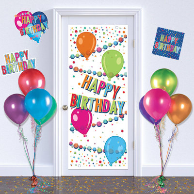 Housse de porte Happy Birthday