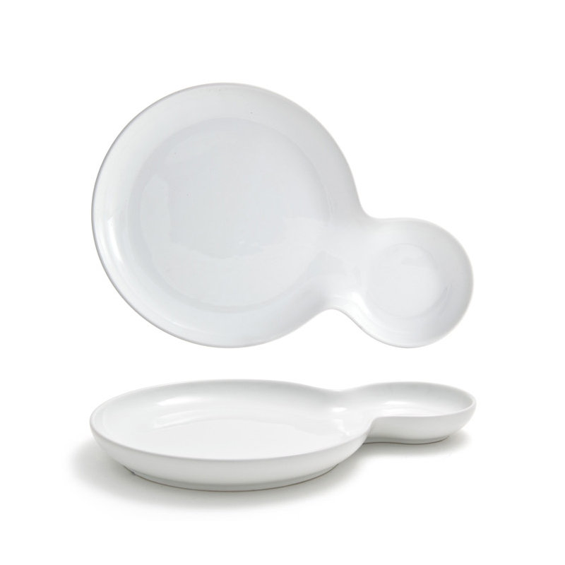 Assiette plate 10 po bento duo Harmony