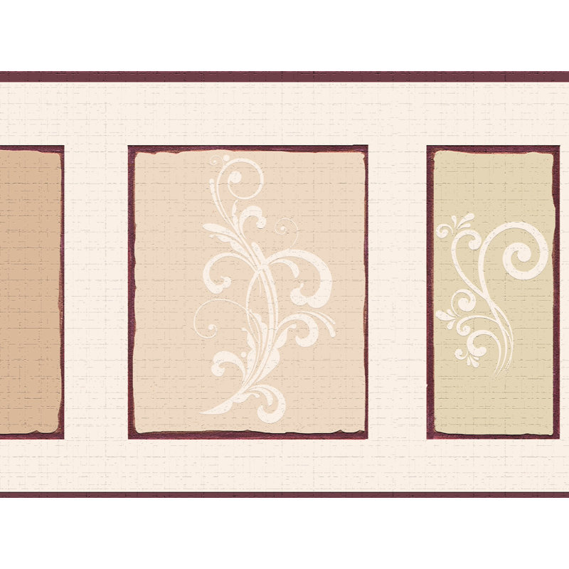 Peel & Stick Floral Border