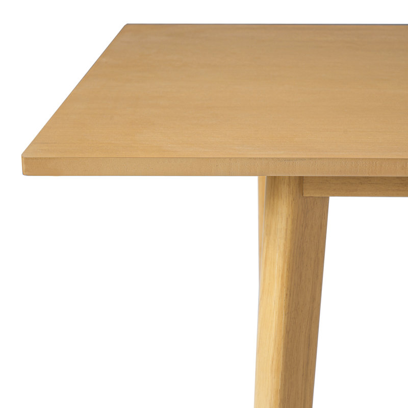 Ensembles de tables de salle à manger compactes en bois massif de style moderne pour toute cuisine