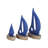 Phil 3-Piece Wood Sailboat Sculpture Set-2000595137