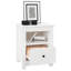 Bedside Cabinet 40X35x49 Cm Solid Wood Pine-1504519314