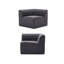 Fauteuil rembourré 35 po Chenille-439317888