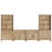 Corretta Sideboard Cabinet With Bar Hutch, Buffet Cabinet With 4 Wood Doors, 8 Drawers And 3 Tier Shelves, 135''-217406559
