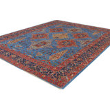 Transitional One-of-a-Kind Rectangle 8'1" X 9'9" Hand Knotted Area Rug