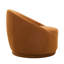 Fauteuil demi-tonneau pivotant de 35,04 po Aunna Nenuphar-1497142508