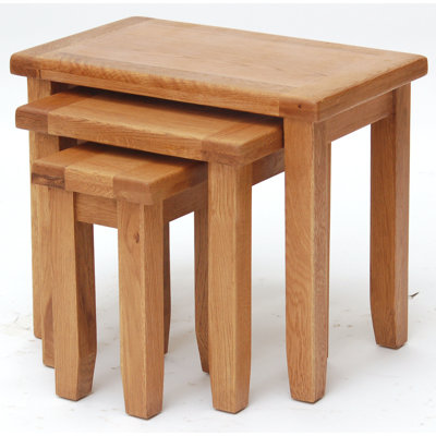 Ashly Solid Wood Nesting Tables
