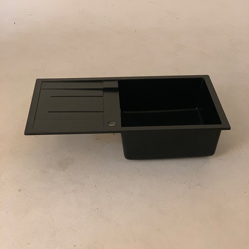 17 Stories 87mm W Single Bowl Composite Undermount Kitchen Sink