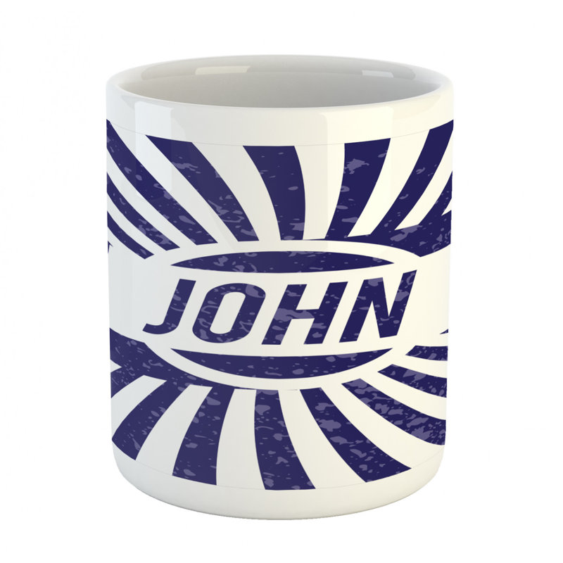 Grande tasse à café john