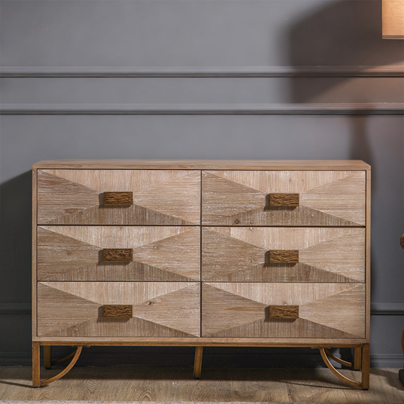 Buffet Retro, H 32,09 po x l 47,24 po x P 17,32 po