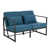 Blue polyester selected