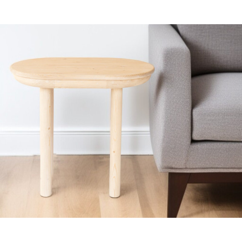 Karlidh Solid Wood End Table