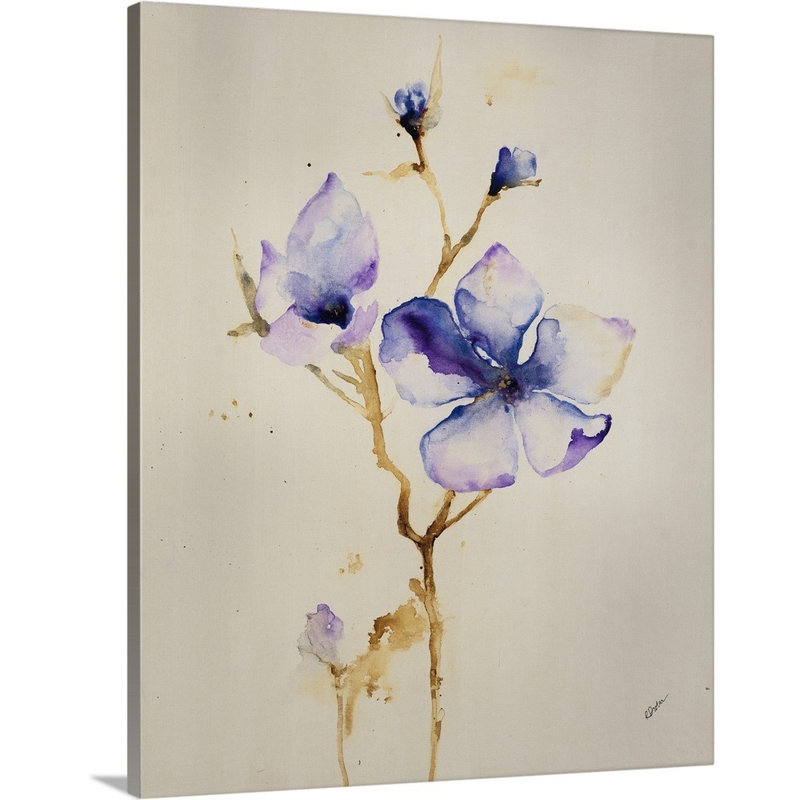 « essential to eden i », peinture sur toile, Toile tendue, H 14 po x l 11 po x p 1,25 po