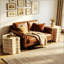 Tables de bout rondes gigognes en bois pour tables basses