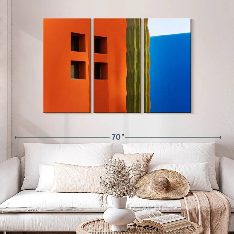 Harnek Corner Cactus, 32" H x 50" W