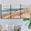 Grayscale Seascape III, reproduction d'art encadrée sur toile 3 pièces-95011025