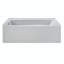 Basics® 72.25" Whirlpool Bathtub-1514877347-1514877357