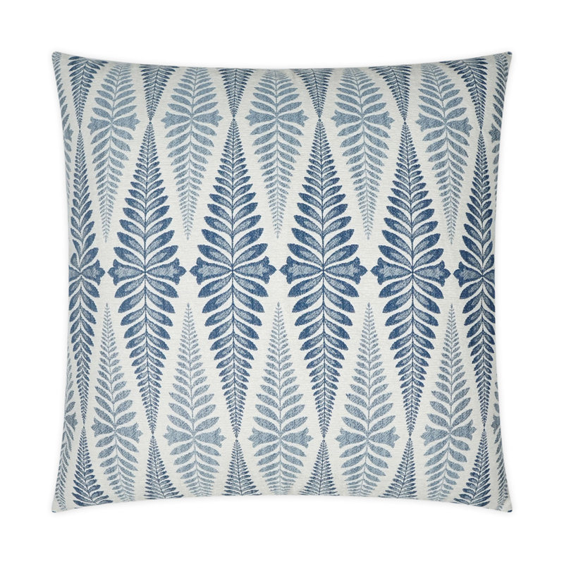 Jantar Pillow Cover & Insert, Indigo, Square 24"