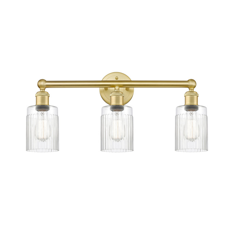 Kamena 3 - Light Dimmable Vanity Light, Clear, Satin Gold