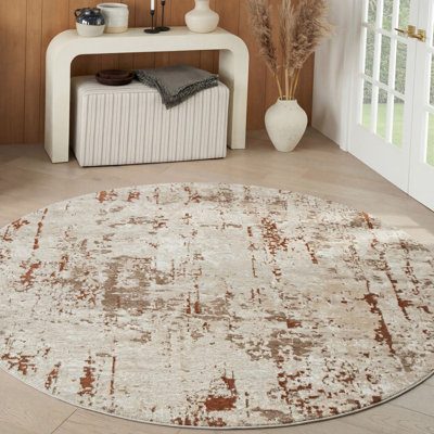 Bordas Machine Woven Abstract Area Rug