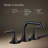 Tone Widespread Bathroom Sink Faucet, Three-Hole Bathroom Faucet with Clicker Drain, 1.2 GPM-70929561