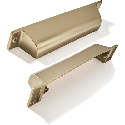 Paquet de 5 poignées à tiroirs pour armoires avec design moderne et quincaillerie durable pour la cuisine et les meubles