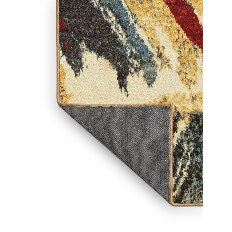 Harice Abstract Indoor Rug, Rectangle 8' x 10'