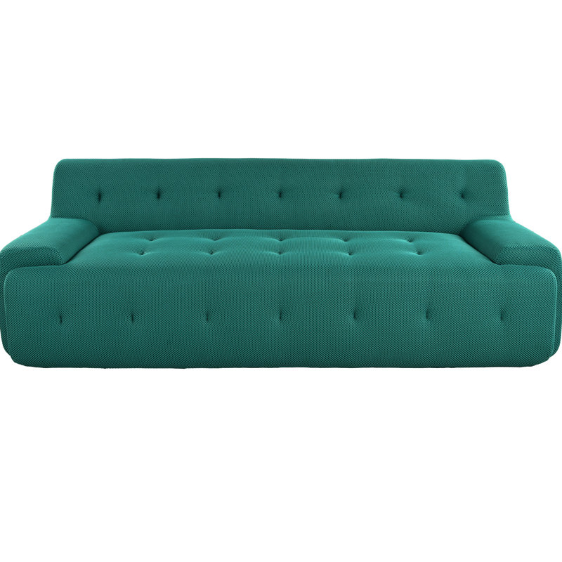 Upholstered 3 Apartment Furniture - Mesh, Deep Seat Comfort, Low Armrest, No Assembly Required For A Modern Look Living Room