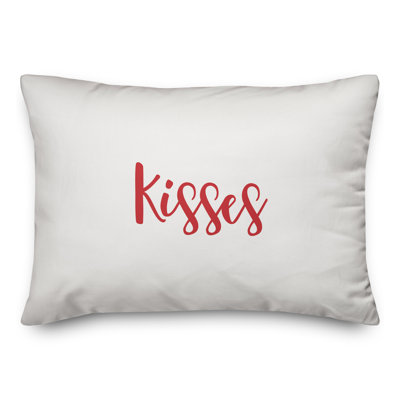  Kisses Throw Pillow