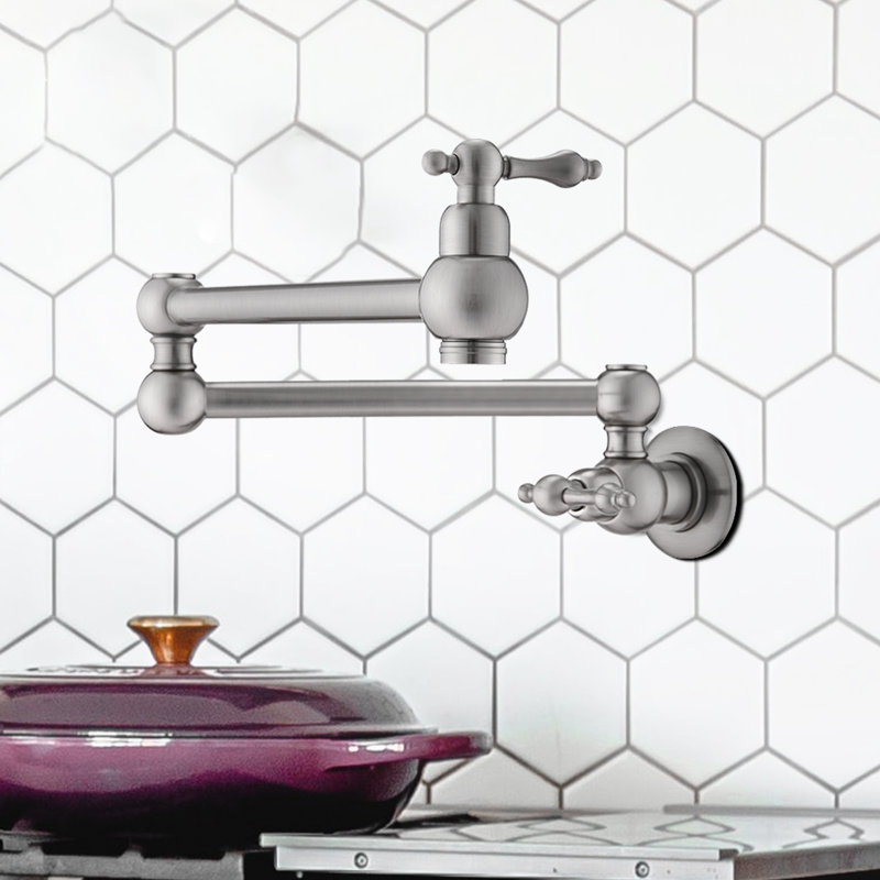 PROOX Kitchen Faucet, Brushed Nickel