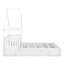 Lit plateforme en bois avec garde-corps et deux tiroirs de rangement Delightful-988602745