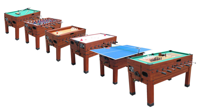 Danbury 14-in-1 56" Multi Game Table, Cherry