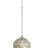 Yerba 1 - Light Silver Ridge Single Pendant