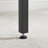 Upholstered Bar Stools with Backrest Set of 3