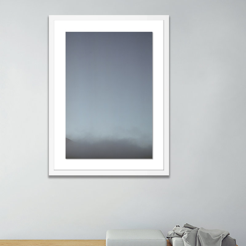 Clouds 1 Print by Riley Ryan, White, 48" H x 34" W x 2.5" D
